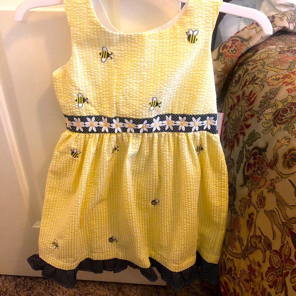 6/6X NWT Rare Editions bee dress